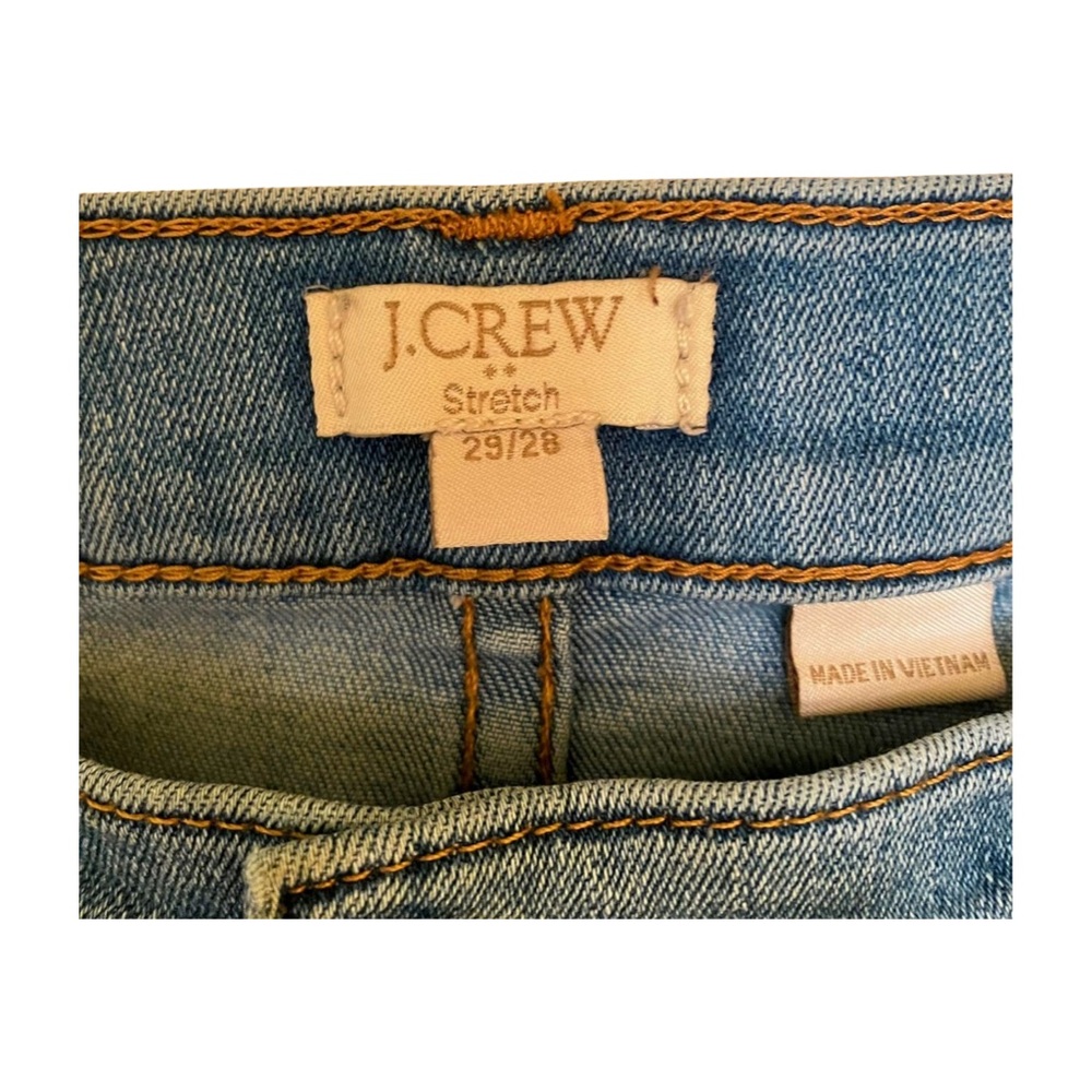 J Crew Stretch Skinny Jeans for Cut-Offs. 29/28 - Picture 6 of 6